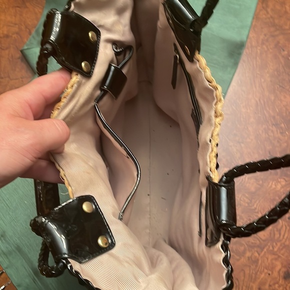 Talbot’s Tote in Poly and Straw Stripe - Picture 3 of 6